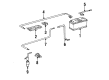 Diagram for 1993 Mercedes-Benz 600SEL Battery Cables - 140-540-09-30