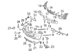 Diagram for 2009 Mercedes-Benz CLS550 Bumper - 219-880-13-40-9999