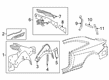 Diagram for 2015 Mercedes-Benz S63 AMG Fender Splash Shield - 217-637-04-76