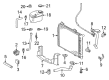 Diagram for Mercedes-Benz C280 Radiator Hose - 202-501-50-82-64