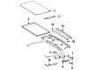 Diagram for 1994 Mercedes-Benz S600 Weather Strip - 126-780-01-98