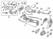 Diagram for 2022 Mercedes-Benz E450 Center Console - 213-680-10-08-8U46