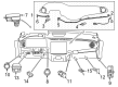 Diagram for 2022 Mercedes-Benz EQS 580 Instrument Cluster - 297-906-55-02