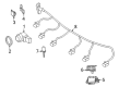 Diagram for 2022 Mercedes-Benz E350 Parking Sensors - 223-905-00-05