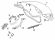 Diagram for Mercedes-Benz CLA250 Door Screws - 140-990-10-17