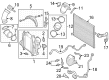 Diagram for Mercedes-Benz S450 Intercooler - 276-090-02-14