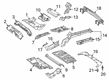 Diagram for 2020 Mercedes-Benz CLA250 Floor Pan - 118-610-38-00