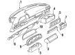 Diagram for Mercedes-Benz 350SDL Instrument Cluster - 004-540-29-47