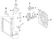 Diagram for 2010 Mercedes-Benz ML550 Cooling Fan Assembly - 164-500-00-93-80