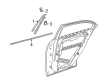 Diagram for 2015 Mercedes-Benz GLA45 AMG Door Moldings - 156-732-03-29