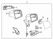 Diagram for 2018 Mercedes-Benz GLS450 Mirror Cover - 166-810-99-00-9999