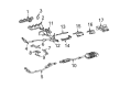 Diagram for Mercedes-Benz CLK500 Muffler - 203-490-21-21