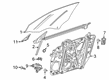 Diagram for 2022 Mercedes-Benz CLA250 Window Channel - 118-725-03-00