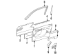 Diagram for 1986 Mercedes-Benz 420SEL Weather Strip - 126-727-00-82