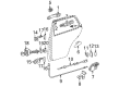 Diagram for 2000 Mercedes-Benz ML55 AMG Door Hinge - 163-730-03-37