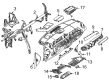 Diagram for 2021 Mercedes-Benz GLB250 Instrument Cluster - 247-820-60-01