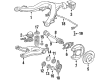 Diagram for Mercedes-Benz 300TE Sway Bar Bushing - 126-326-04-81