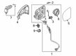 Diagram for 2019 Mercedes-Benz CLS450 Mirror Cover - 099-811-01-00-9897