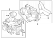 Diagram for Mercedes-Benz C300 Coolant Pipe - 254-203-26-00