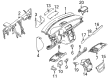 Diagram for 2008 Mercedes-Benz R350 Instrument Cluster - 251-680-08-87-7H24