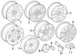 Diagram for 2023 Mercedes-Benz EQS 450+ SUV Wheel Hub Bolt - 001-990-09-07