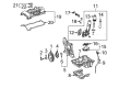 Diagram for 2004 Mercedes-Benz C230 Oil Filter Housing - 271-180-02-38