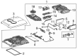 Diagram for Mercedes-Benz Sprinter 3500 A/C Evaporator Core - 000-830-22-04-64