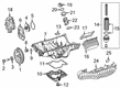 Diagram for 2018 Mercedes-Benz E63 AMG S Oil Pan Gasket - 007603-022102