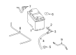 Diagram for Mercedes-Benz E350 Battery Cables - 204-540-71-35