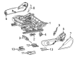 Diagram for 2023 Mercedes-Benz EQS 450 Power Seat Switch - 000-910-85-11