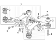 Diagram for Mercedes-Benz GLE580 Axle Beam Mount - 167-351-02-00