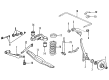 Diagram for 1990 Mercedes-Benz 300SEL Coil Spring Insulator - 126-321-10-84