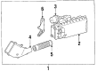 Diagram for 1986 Mercedes-Benz 190D Air Filter Box - 602-090-09-07