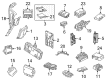 Diagram for 2014 Mercedes-Benz SLK55 AMG Body Control Module - 166-900-33-09