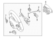 Diagram for 2015 Mercedes-Benz E400 Steering Wheel - 218-460-08-18-8R01