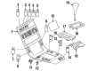 Diagram for Mercedes-Benz S600 Shift Knob - 6-6-81-8158