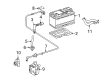 Diagram for 2010 Mercedes-Benz ML450 Battery Cables - 203-540-01-31