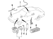 Diagram for Mercedes-Benz S420 ABS Wheel Speed Sensor - 140-440-07-32