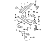 Diagram for 1991 Mercedes-Benz 500SL Washer Reservoir - 129-869-03-20