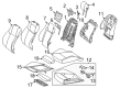 Diagram for 2020 Mercedes-Benz C63 AMG S Seat Cushion Pad - 205-910-04-50