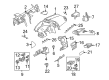 Diagram for 2007 Mercedes-Benz ML350 Instrument Cluster - 164-680-28-87-8K52