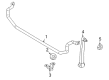 Diagram for 2001 Mercedes-Benz CLK320 Axle Support Bushings - 124-326-00-81