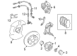 Diagram for 2006 Mercedes-Benz C230 Brake Caliper - 004-420-33-83-80