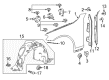 Diagram for 2020 Mercedes-Benz S63 AMG Fender Splash Shield - 222-690-04-05