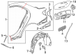 Diagram for 2020 Mercedes-Benz E63 AMG S Fuel Filler Housing - 213-630-25-03