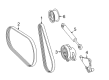 Diagram for 2010 Mercedes-Benz ML450 Drive Belt - 002-993-02-96