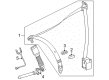 Diagram for 2009 Mercedes-Benz SLK55 AMG Seat Belt - 171-860-11-85-9C94