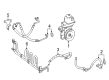 Diagram for 2014 Mercedes-Benz SLK350 Power Steering Pump - 006-466-58-01-80