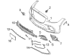 Diagram for 2022 Mercedes-Benz S580 Bumper Reflector - 223-820-37-02