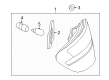 Diagram for 2020 Mercedes-Benz SLC43 AMG Back Up Light - 172-906-61-00